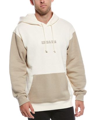 Scotch & Soda Relaxed Fit Colorblock Hoodie