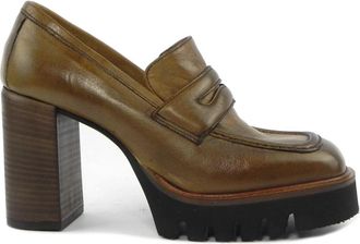 Zoe Stijlvolle enkellaarzen - Dames - Laarzen met Hak - Bruin - 40 EU - Schoenen