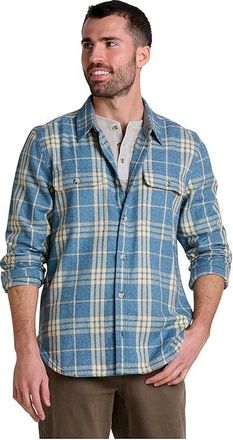 Toad&Co Ranchero Long Sleeve Shirt Mens Clothing Kyanite : XL, Polyester/Cotton