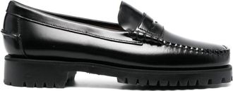 Sebago Black Dan Leather Loafers