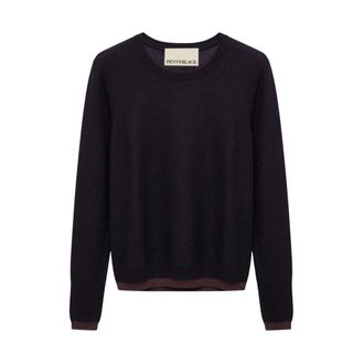 Pennyblack Dames, Truien, Paars, Maat: XL Wol