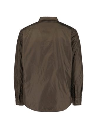 Aspesi Mens Shirts Green Polyamide