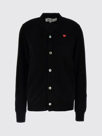 Comme Des Gar&ccedil;ons Cardigan Comme Des Gar&ccedil;ons Play in lana con logo