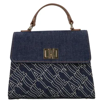 Alviero Martini 1A Classe Tassen, Dames, Blauw, ONE Size, Leer, Ld 04 9888Jeans Bag