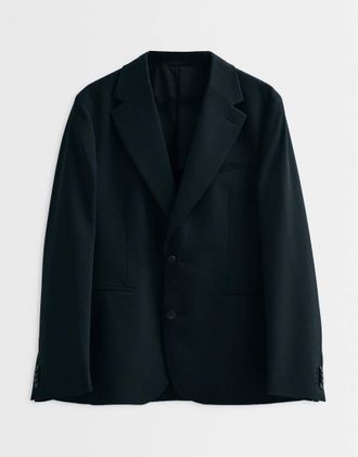 Asos ASOS ADAPTIVE giacca da abito slim nera-Nero