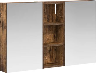 vidaXL Juego De Muebles De Ba&ntilde;o 3 Uds. 80 X 10,5 X 50 Cm Vidaxl
