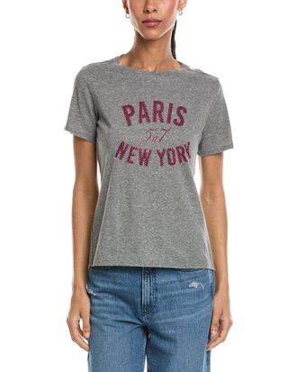 Cinq &agrave; Sept Heatset Paris NY T-Shirt