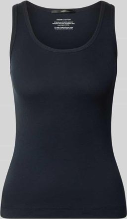 Lanius Lanius Tanktop mit Rundhalsausschnitt in Marine, Gr&ouml;&szlig;e 34