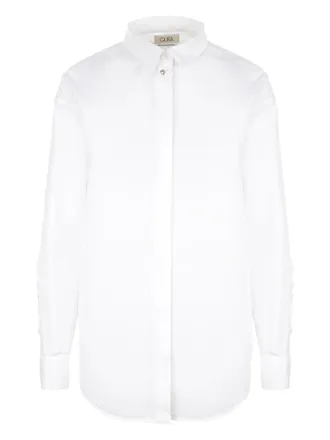Quira classic-collar poplin shirt - women - Cotton - 42 - White