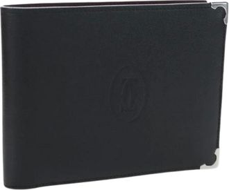 Cartier Pre-owned Portafoglio Vintage Bifold - - Pre-owned - Donna - Nero - ONE SIZE