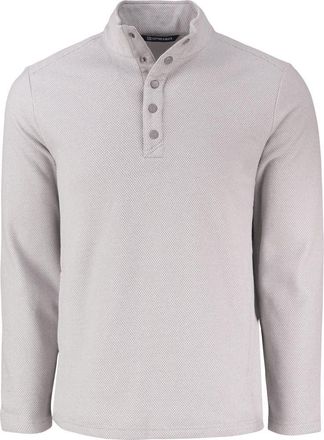 Cutter & Buck Hunts Point Fleece Snap Pullover in Polished at Nordstrom, Size Xxx-Large