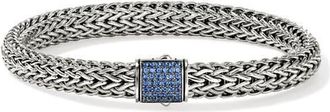 John Hardy Icon Bracelet, Gemstones, 7.5mm in Blue Sapphire at Nordstrom, Size X-Large