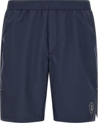 Brunello Cucinelli Blue Tennis Bermuda Shorts