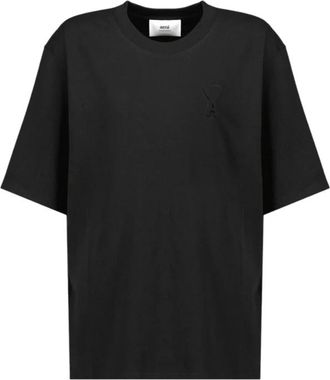 Ami Ami de Coeur T-shirt - Heren - T-shirts - Zwart - XL - Katoen - Tops