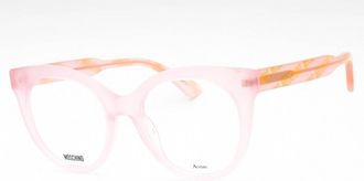 Moschino Ladies Pink Cat Eye Eyeglass Frames MOS613