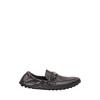 Ferragamo Schoenen, Heren, Zwart, 40 EU, Leer, Nomadic Stories Rijlaarsjes