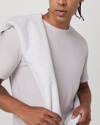 Vuori Clothing Strato Tech T-Shirt | Thistle Heather | XS, Size Extra Small