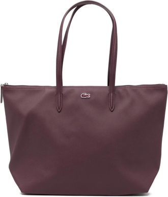 Lacoste Borsa tote L.12.12 Concept grande - Viola