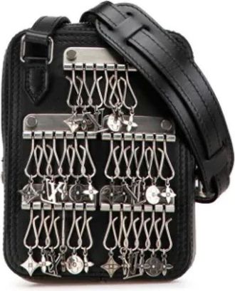 Louis Vuitton Pre-owned Cross Body Bags, female, Black, Size: ONE SIZE Pre-owned Leather louis-vuitton-bags