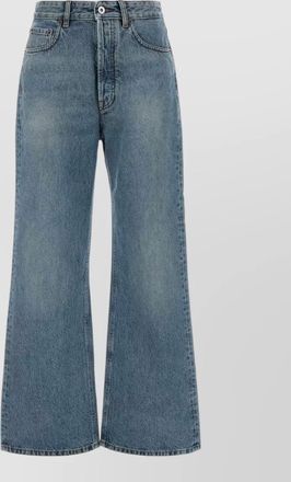 Miu Miu denim wide leg flared jeans
