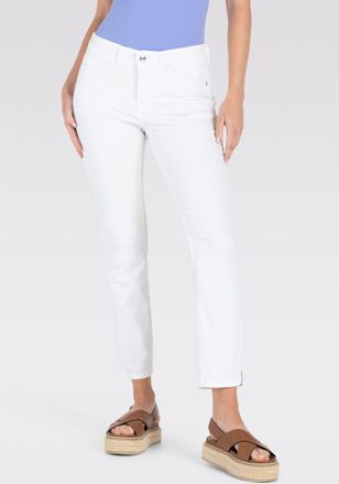 MAC Broeken 7/8-Jeans MAC Dream Summer, Damen, Gr. 34, L&auml;nge 26, weiss (wei&szlig; denim), Denim/Jeans, Obermaterial: 75% Baumwolle, 12% Modal, 9% Polyester, 4% Elastha