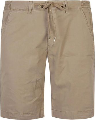 BRIGLIA 1949 Dove Grey Bermuda Shorts - Heren - Korte Broeken - Beige - 3XL - Korte Broeken