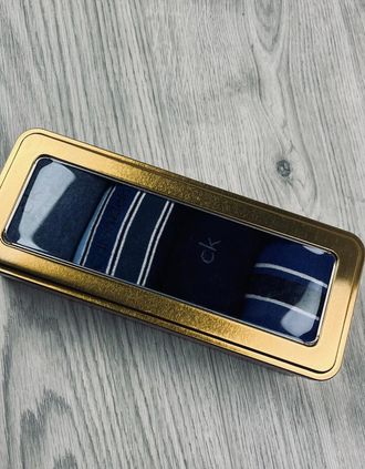 Calvin Klein Mens Calvin Klein Mens Socks Gift Set 4 Pairs - Size: 16/14.5/8/15/8.5/15.5/9/13/13.5/14/6.5/7/7.5/11.5/5/12/5.5/12.5/6/3.5/3/10.5/4/11/4.5/2.5/9.5