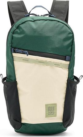 Topo Designs Peakview Packable Backpack Handbags Forest/Bone White, Nylon