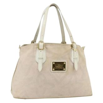 Louis Vuitton Pre-owned Handbags, female, Pink, Size: ONE SIZE Pre-owned Vintage Canvas Shoulder Bag