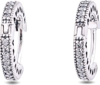 Pandora Hearts of PANDORA Hoop Earrings