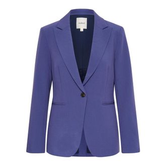 Soaked In Luxury SLCorinne Short Blazer - Jackets - Mujer - Azul - 2XL