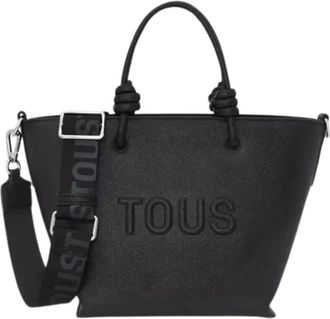 Tous La Rue New Zwarte Tas - Dames - Shoppers - Zwart - ONE Size - Leer - Tassen