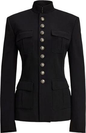 Ralph Lauren Collection buttoned military jacket - Black