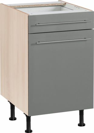 Optifit Unterschrank »Bern« 50 cm breit, mit Tür und Schubkasten, höhenverstellbare Füsse