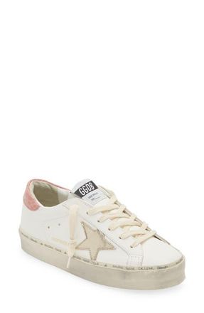 Golden Goose Hi Star Low Top Platform Sneaker (Nordstrom Exclusive) in White/platinum at Nordstrom, Size 40