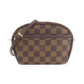 Louis Vuitton Pre-owned Cross Body Bags, female, Brown, Size: ONE SIZE Pre-owned Pochette Ipanema Damier Shoulder Bag