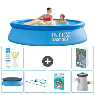 Intex Piscina Easy Set Redonda - 244x61 Cm - 7-piezas S125