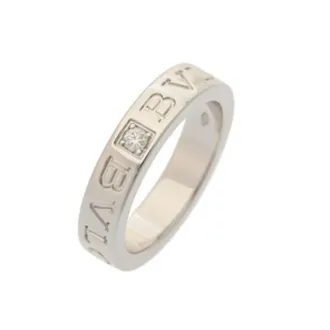 Bulgari White Gold (18K) Band Ring (Pre-Owned)