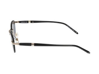 Montblanc Mens Mb0412s Metal Frame Sunglasses Gold