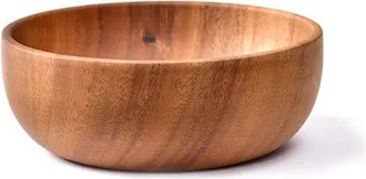 OEM Bol De Madera - 20 X 7,5 Cm - Bol De Madera Maciza Natural