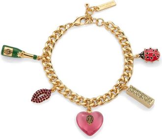 Kurt Geiger London Armband - Dames - Armbanden - Geel - ONE Size - Leer - Accessoires