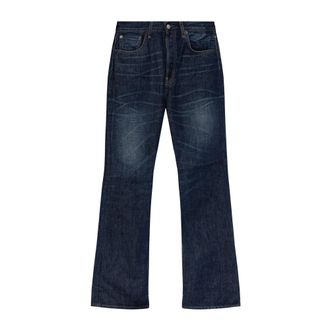 Acne Studios Deep Dive Jeans - Dames - Jeans - Blauw - Maat: XS Katoen