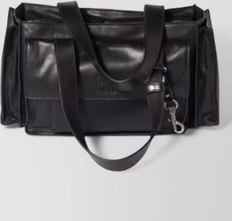 Miu Miu shoulder bag adjustable strap top handles pocket