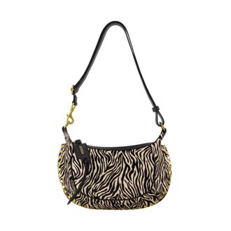 Isabel Marant Oskan Moon Bag - Dames - Tassen - Zwart - Maat: ONE Size Leer