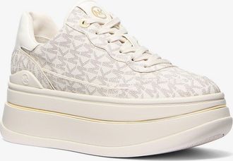 Michael Kors Hayes Signature Logo Platform Sneaker