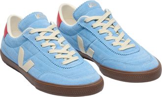 Veja Mens Sneakers Planenka Aqua Suede Pierre Bark Trainers