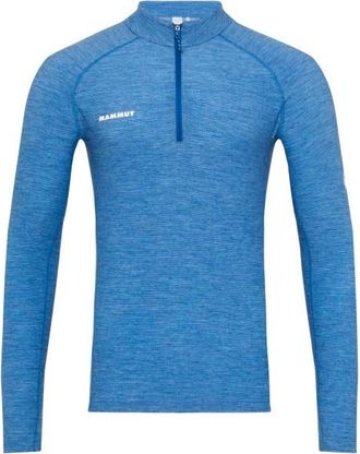 Mammut Tree Wool Thermal FL Half Zip Longsleeve Funktionsshirt f&uuml;r Herren | blau