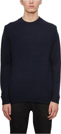 Paolo Pecora Truien & Vesten, Heren, Blauw, L, Trui met ronde hals