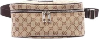 Gucci Pre-owned Vintage GG Canvas Fanny Pack - unisex - Gucci Vintage - Vintage Belt Bags - Beige - ONE SIZE - Pre-owned
