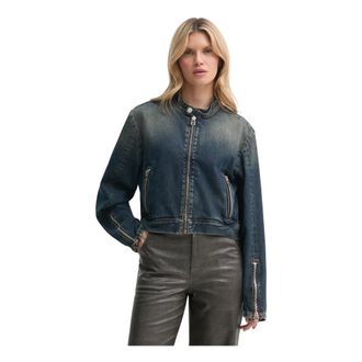 Won Hundred Mujer, Chaquetas, Azul, Talla: S